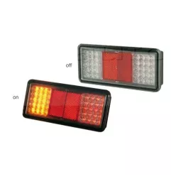 Feu arrière compact à Leds - 12/24 volts - 180 x 80 x 40 mm - IP68 24V
