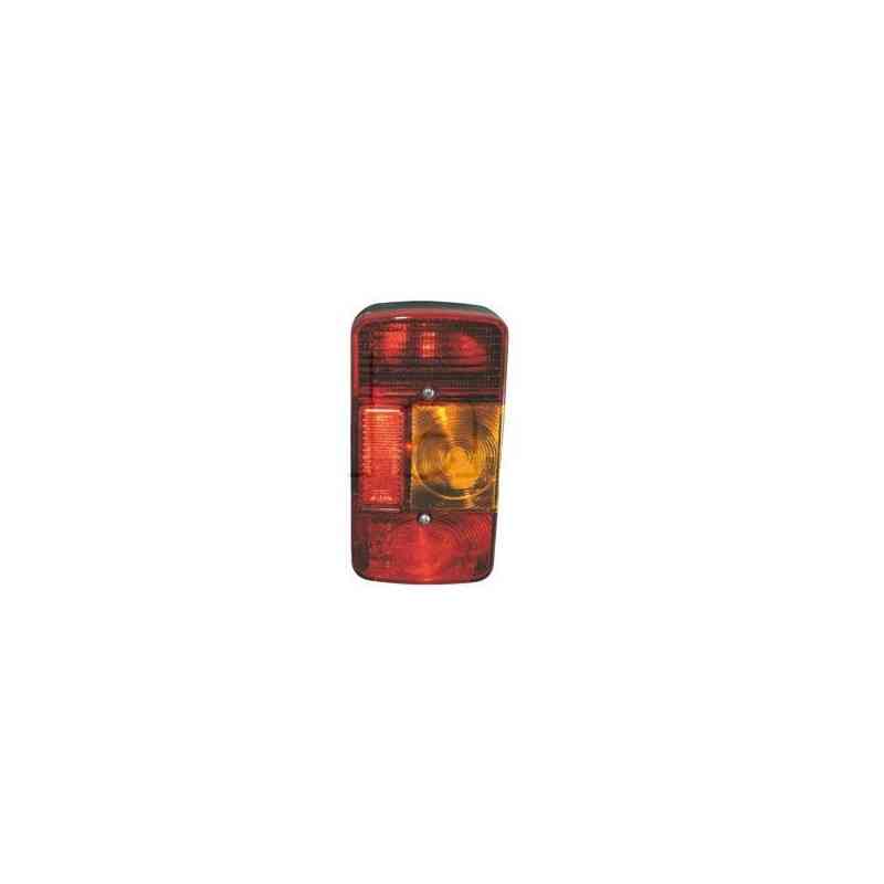 Feu arrière compact à ampoules - 12/24 Volts - 190 x 97 x 57 mm VERTICAL GAUCHE