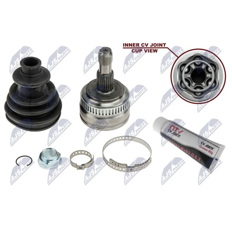 Joint Homocinétique Extérieur MERCEDES W168 CLASSE A A140-160-170-190 97 - 3530K, 303880, 168 360 31 72