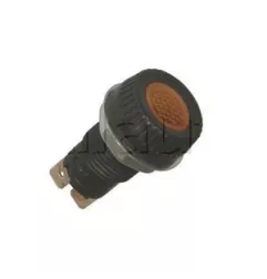 Controlled 6, 12 and 24 volts control lights for maximum thickness panel 4 mm orange