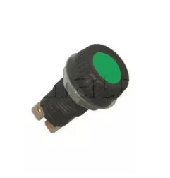 Control indicator lights 6, 12 and 24 volts for maximum thickness panel 4 mm green