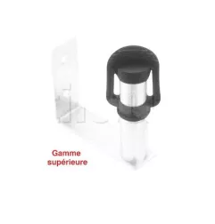 Armazene no suporte lateral da faixa superior para beacons na haste