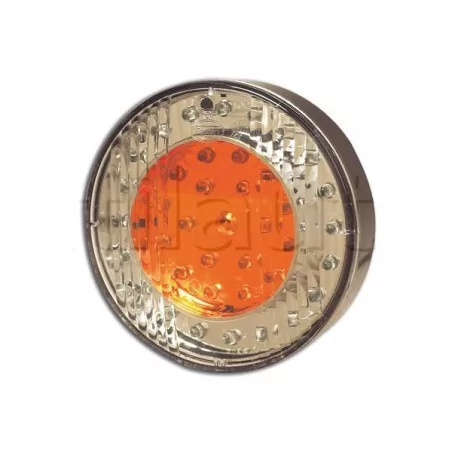 Feu arrière modulaire 38 Leds -12 ou 24 Volts - ø 103 mm - IP68. 24V