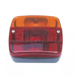 Fogo do trailer leve com 3 lâmpadas 3 funções - 12 volts