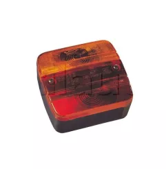 Leichtanhängerfeuer mit 2 Lampen 3 -Funktionen - 12 Volt