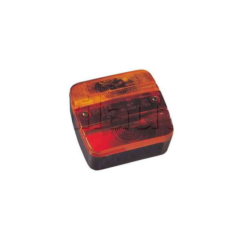 Fuego de remolque ligero con 2 bombillas 3 funciones - 12 voltios Fuego de remolque ligero con 2 bombillas 3 funciones - 12 voltios