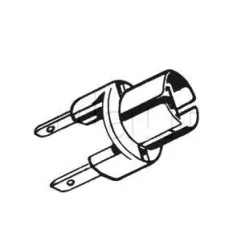 Wedge-Base 5mm cheek lamp