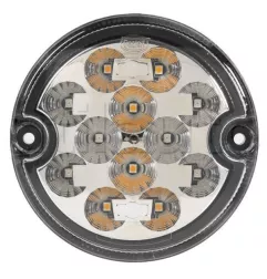 Feu arrière et avant modulaire à Leds - 9/33 Volts - ø 102 mm - IP67 ROND LED
