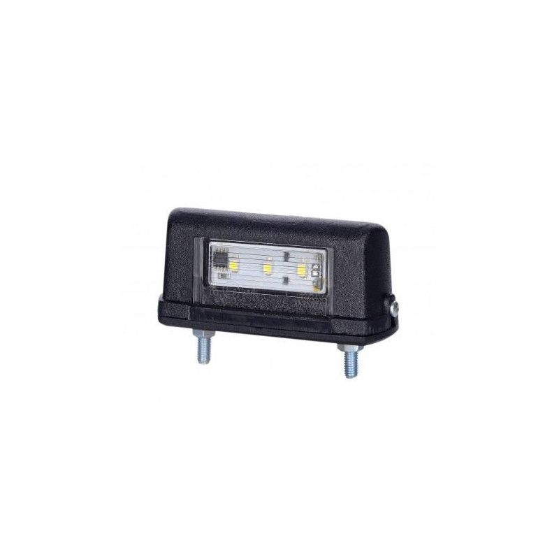 Éclaireur de plaque à led - 3 LED 12/24 VOLTS