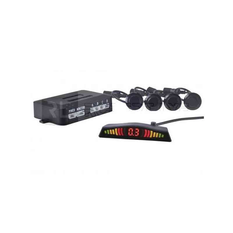 Radar inversione con 4 sensori in costruzione a 12 volt Radar inversione con 4 sensori in costruzione a 12 volt
