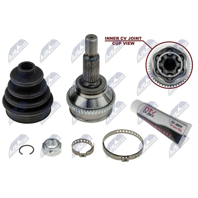 Joint Homocinétique Extérieur DACIA DUSTER 10 - MTM - 396004652R, 857203, 396004652R