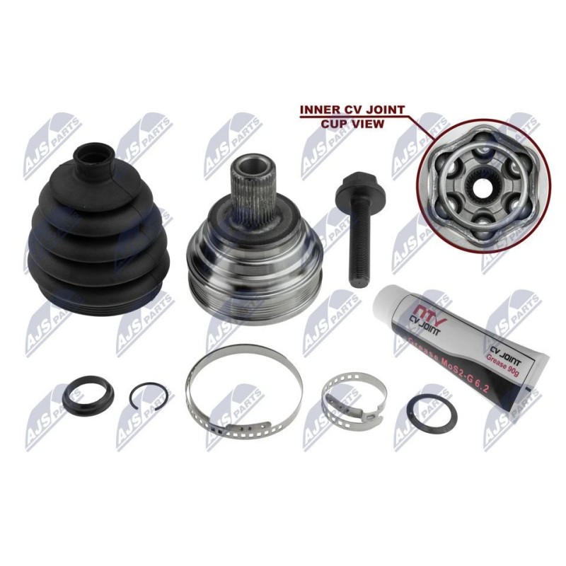 Joint Homocinétique Extérieur VW GOLF V 1.6 - 1K0 407 311 G, 1K0 498 099, 1K0 498 099 A