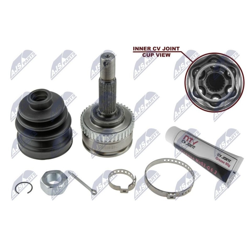 Joint Homocinétique Extérieur NISSAN MICRA K11 1.0 93 - ABS-42T - 607-197, 15-1197, 2821030