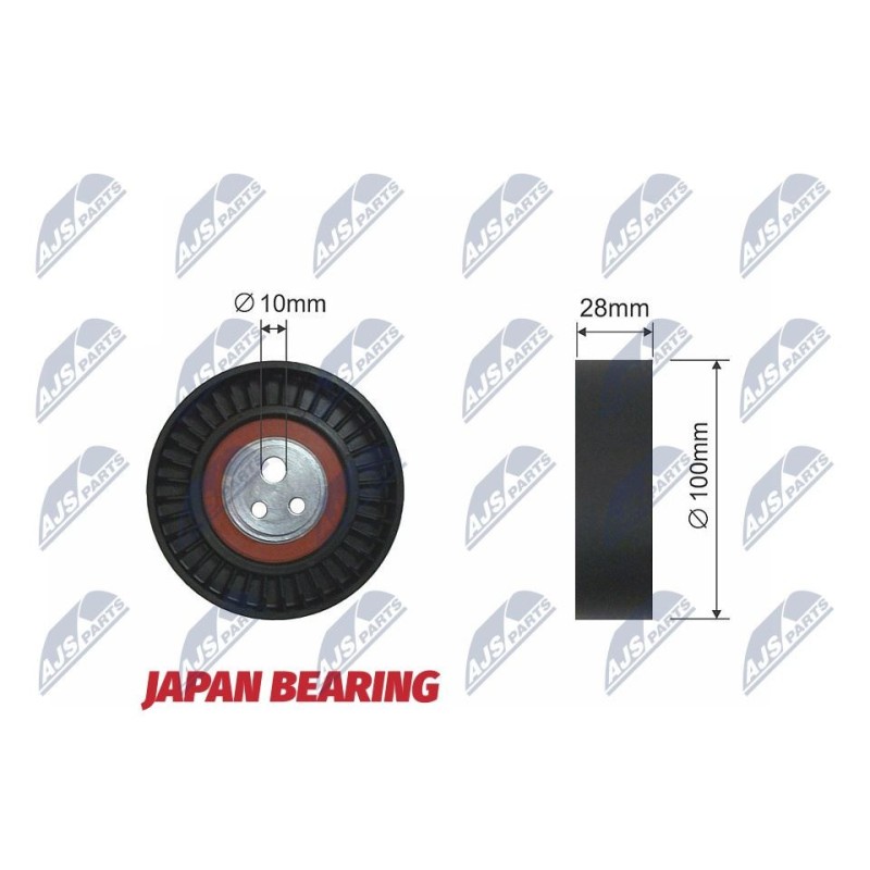 Galet Enrouleur Des Courroies De Distribution ALFA ROMEO 166 - YP108010, 1570059, 7788010