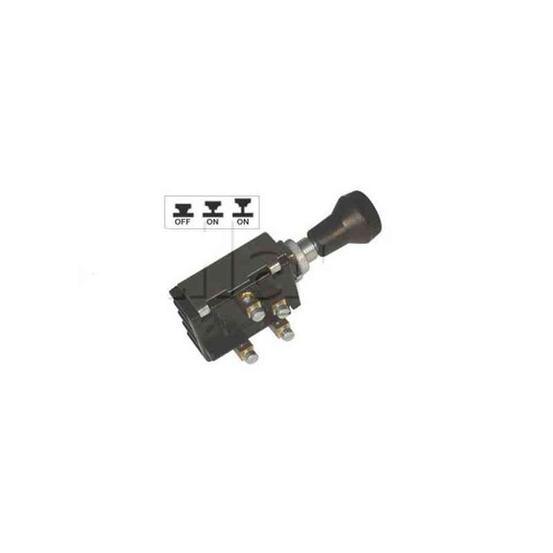 Lighting switch in Tirette - 6 to 24 Volts