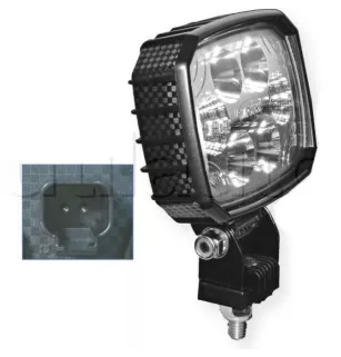 Rechteck 6 LED -Arbeitslicht - 10/30 Volt - L 120 x H 135 x EP 53 mm - IP69K