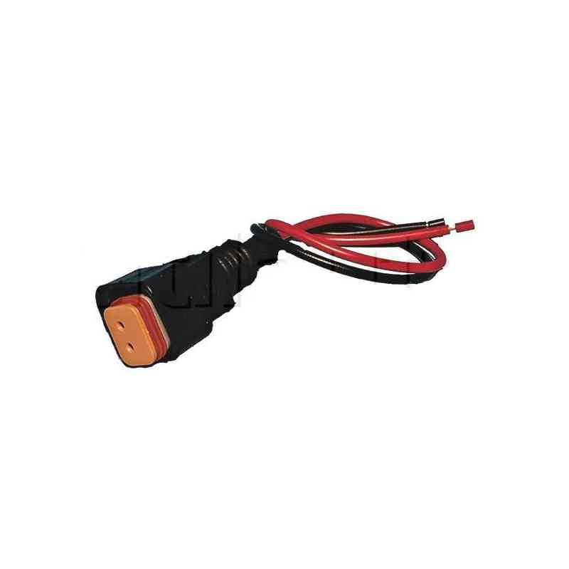 Conector com fio de 20 cm para faróis de trabalho Conector com fio de 20 cm para faróis de trabalho