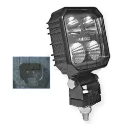 Square working light 4 LEDs - 10/30 Volts - L 90 x H 133 x EP 53 mm - IP69K