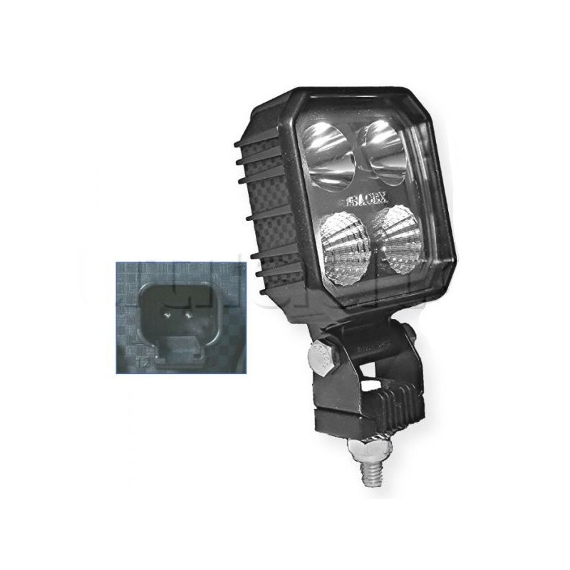Phare de travail ALKOR 1900 lumen avec interrupteur, IP69K