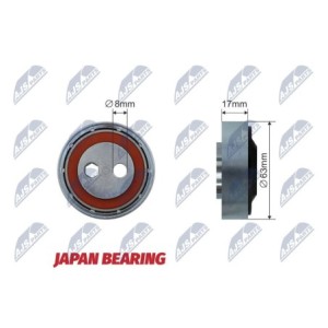 Galet Enrouleur Des Courroies De Distribution AUDI A4 97 - 32501VV, YM505702, 1570104