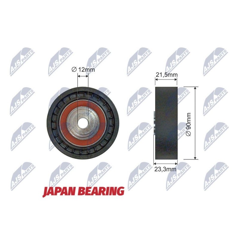 Galet Enrouleur Des Courroies De Distribution TOYOTA AVENSIS T22 97-03 - ADT396508, E22003BTA, 69-69