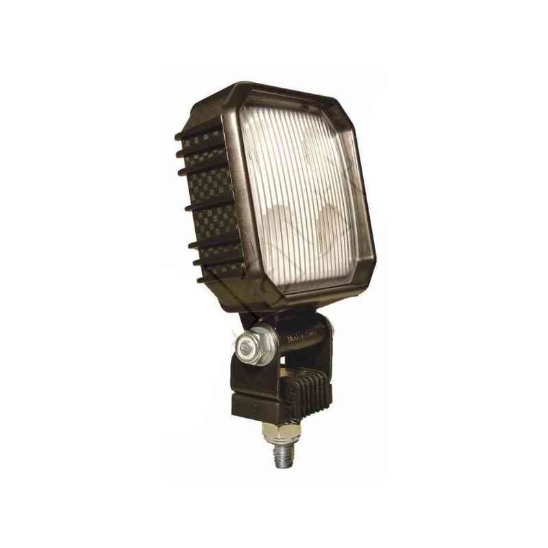 Luz de trabalho + 4 LED revertendo fogo - 10/30 volts - L 90 x H 133 x EP 53 mm - IP69K Luz de trabalho + 4 LED revertendo fogo - 10/30 volts - L 90 x H 133 x EP 53 mm - IP69K