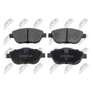 Plaquettes De Frein Avant Brakes CITROEN C3-PICASSO I 1.4 09 - BPPE-1035, 13.0470-3855.2, 13046038552