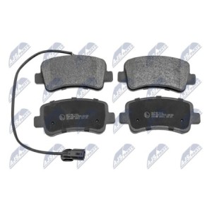 Brakes Plaquettes De Frein Arrière RENAULT MASTER III 12 - BPRE-2006, 13046048582, 573359B