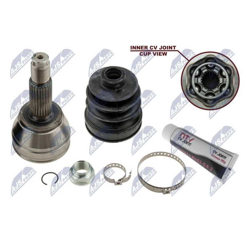 Joint Homocinétique Extérieur FORD FIESTA V JH-JD 1.6 74KW 01 - 607-430, 1 142 788, 1 418 951