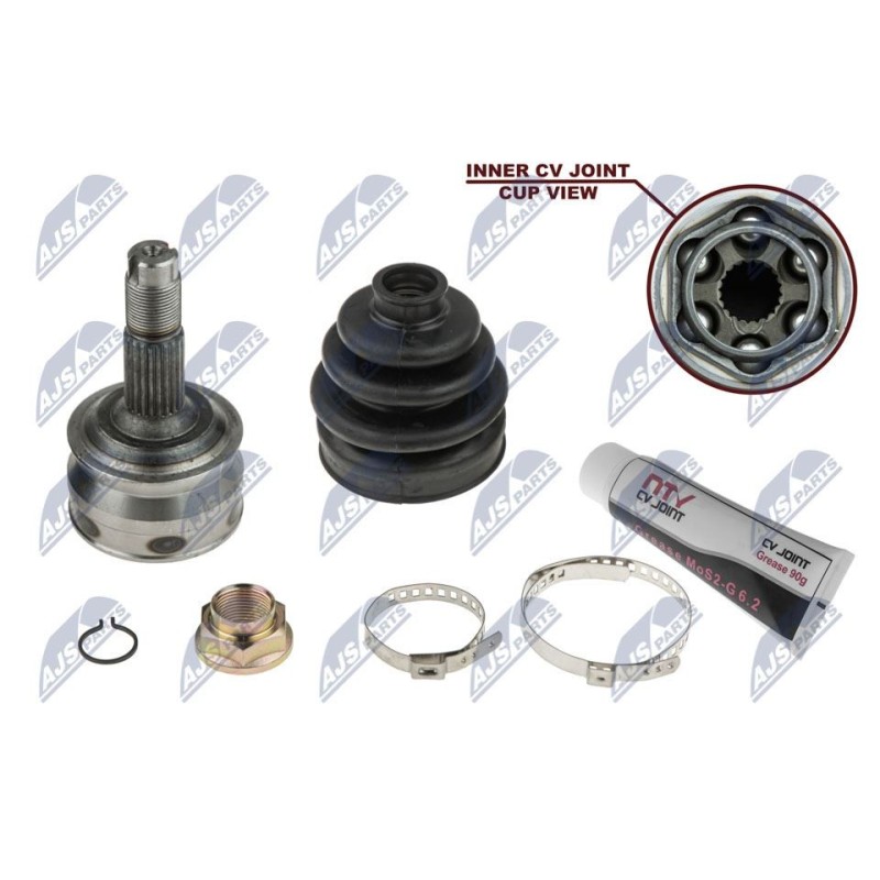 Joint Homocinétique Extérieur FIAT CINQUECENTO 0.7 - 606-067, 76472452A, 3129K