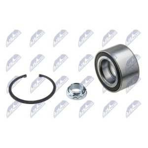 Kit Des Roulements De Roue Avant BMW X5 00-07 - 201075, 050303B, 31203450600