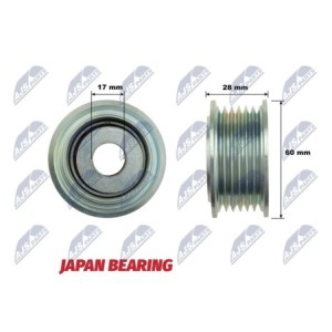 Rouleau De Guidage De Courroie Trapézoïdale VW AMAROK 2HA - T36837, 059903341AH, 059903341R
