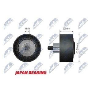 Galet Enrouleur Des Courroies De Distribution BMW 1 F20 - YP157604, 1570641, 655089