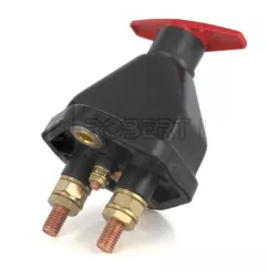 Unipolar battery cut without or with alternator involvement