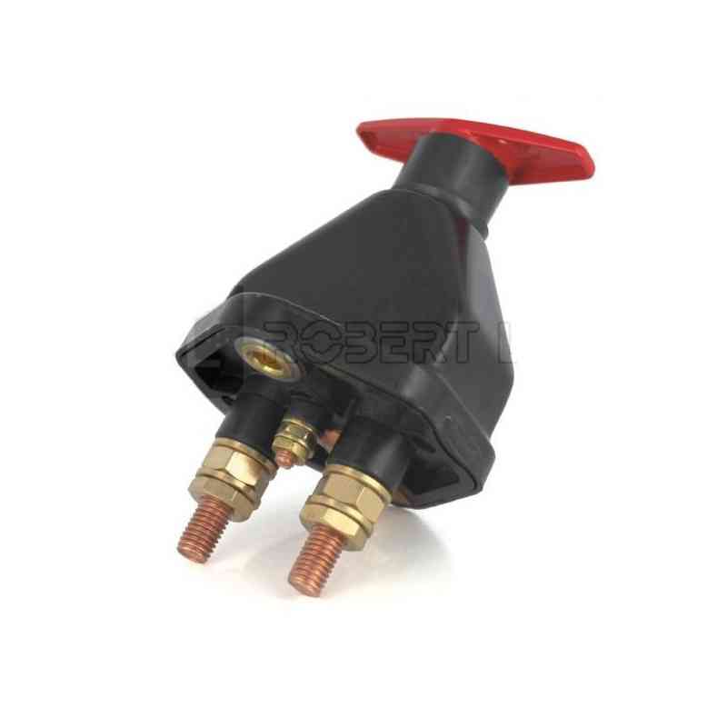 Unipolar battery cut without or with alternator involvement Unipolar battery cut without or with alternator involvement