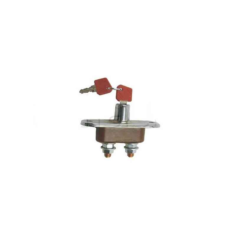 Corte de bateria do tipo marchal 12/24 VDC - 100A. - IP63 Corte de bateria do tipo marchal 12/24 VDC - 100A. - IP63