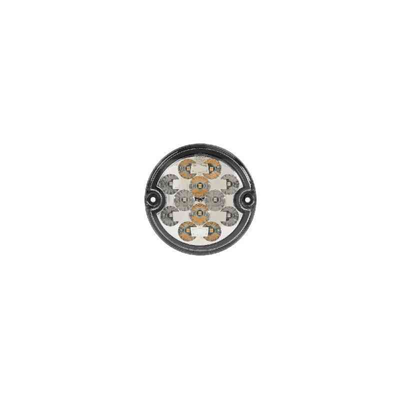 Feu arrière et avant modulaire à Leds - 9/33 Volts - ø 102 mm - IP67