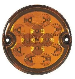 Feu avant modulaire à Leds - 9/33 Volts - ø 95 mm - IP67