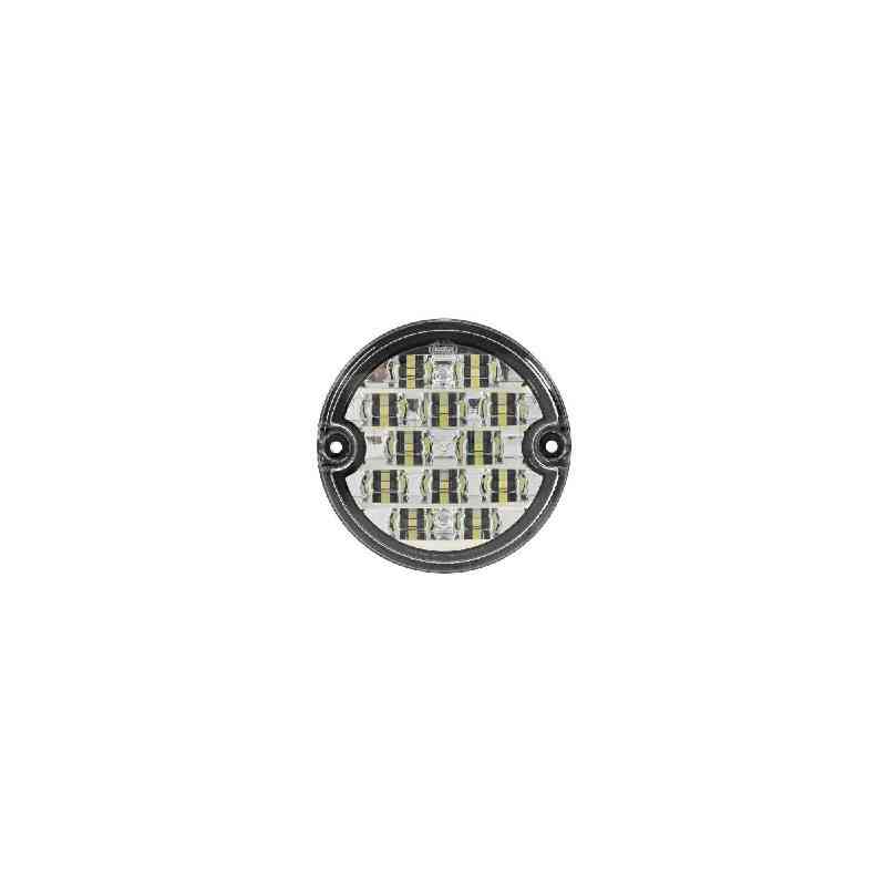 Feu de recul à Leds - 9/33 Volts - ø 95 mm - IP67 Feu de recul à Leds - 9/33 Volts - ø 95 mm - IP67