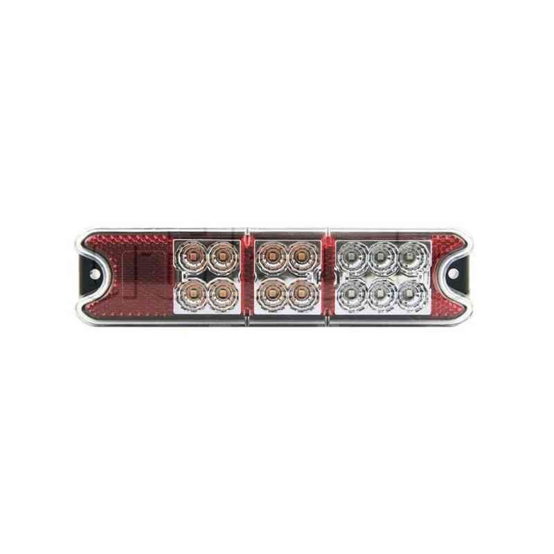 Feu arrière compact à Leds - 9/33 Volts - 191 x 50 x 28 mm