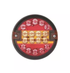 Feu modulaire à Leds avec connecteur AMP - 10/30 Volts - ø 140 mm - IP67