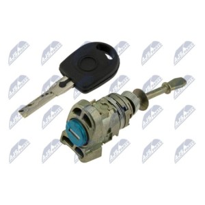 Cylindre Serrure De Porte Avant GAUCHE VW TOURAN 2003-2015 65SKV550, 1T0837167A