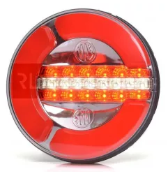 Feu arrière compact à Leds - 12/24 Volts - ø 142 x 51 mm - IP68