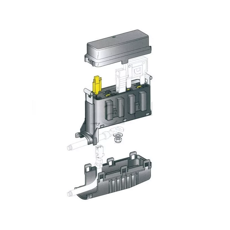 Boîte à fusibles pour 4 fusibles MAXI