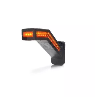 Feu de gabarit tricolore avec clignotant et feu stop à Leds- 12/24 Volts - IP68