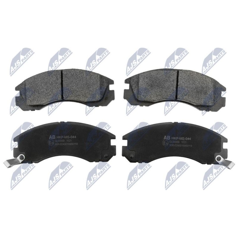 Plaquettes De Frein Avant Brakes MITSUBISHI PAJERO 93-SPORT 98 - 36753, 36753OE, AC478081D