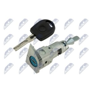 Cylindre Serrure De Porte Avant GAUCHE VW GOLF VI 2008 65SKV528, 5K0837167