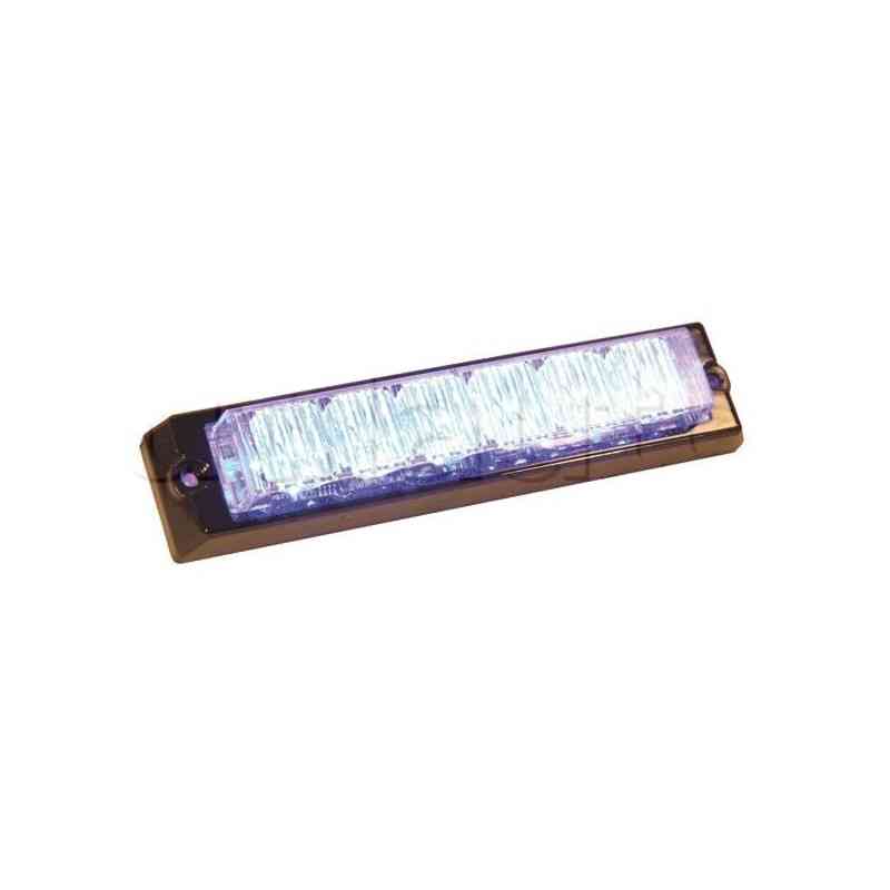 Feux de pénétration 6 Leds - 12/24 Volts - IP67 BLEU