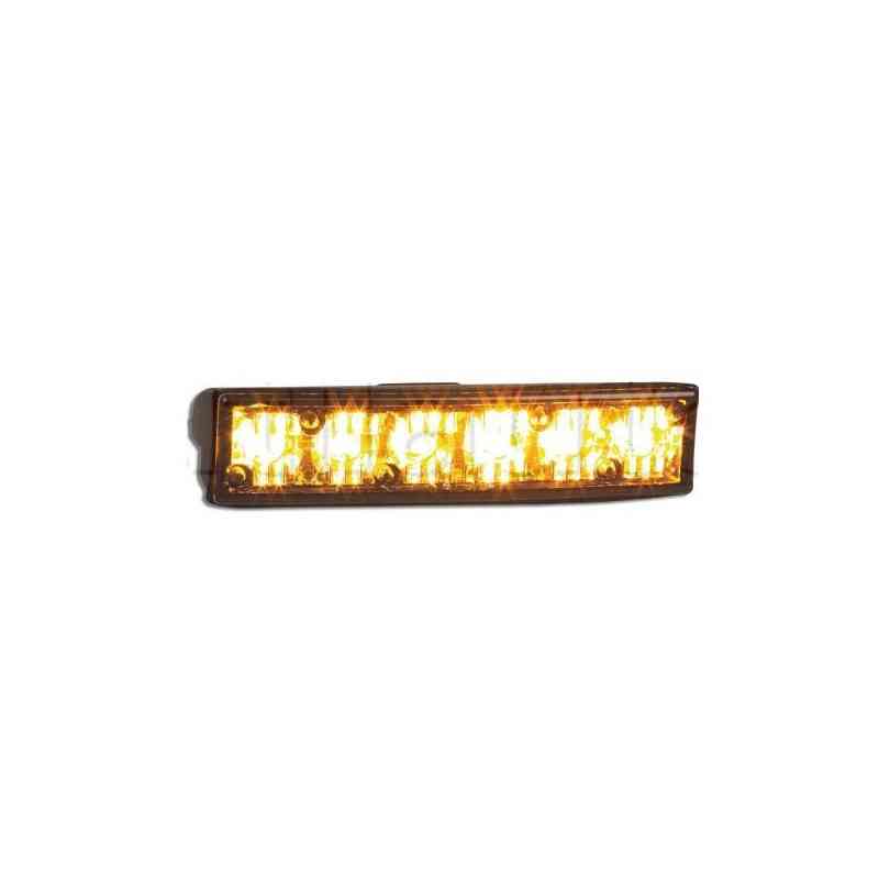 Feux de pénétration 6 Leds - 10/30 Volts - R65 ORANGE Feux de pénétration 6 Leds - 10/30 Volts - R65 ORANGE