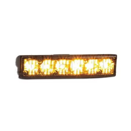 Feux de pénétration 6 Leds - 10/30 Volts - R65 ORANGE